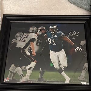 Picture from 2018 super bowl and signed